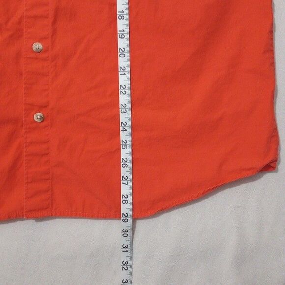 Columbia‎ Men's Large Shirt Orange PFG Vented Short Sleeve Auburn Tigers - Picture 5 of 11